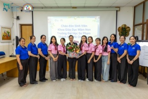 CHÀO ĐÓN NHỮNG NHÀ GIÁO TƯƠNG LAI ĐẾN VỚI THẾ GIỚI GIÁO DỤC MONTESSORI