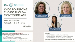 ENROLLMENT OPEN: AMI MONTESSORI 3–6 REFRESHER COURSE