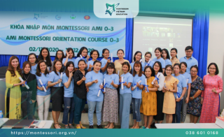 HÌnh ảnh Khai giảng khóa đào tạo giáo viên AMI Montessori Casa 3-6