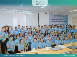Hình ảnh Khai Giảng Khóa Học Trợ Tá Montessori AMI Độ Tuổi 0–3: Khơi Nguồn Tri thức, Lan Tỏa Giá Trị Giá Trị Giáo Dục Nhân văn
