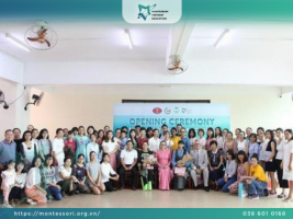 Hình ảnh Montessori Vietnam Education (MVEC) Bàn Giao Phòng Học Cụ Đạt Chuẩn AMI: Bước Tiến Mới Trong Đào Tạo Giáo Viên Montessori Tại Việt Nam Hình ảnh Montessori Vietnam Education (MVEC) Bàn Giao Phòng Học Cụ Đạt Chuẩn AMI: Bước Tiến Mới Trong Đào Tạo Giáo Viên Montessori Tại Việt Nam