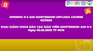 Opening Ceremony of the AMI Montessori Teacher Training Course for the 0-3 Age Group: Spreading the Philosophy of Humanistic Education