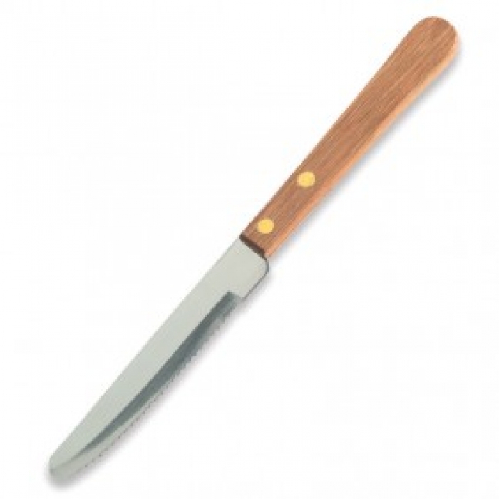 Blunt-Tipped Serrated Knife