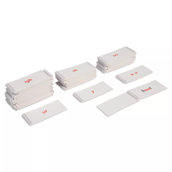 Chữ hộp số 2 với bảng chữ cái rời (Tổ hợp âm Montessori)