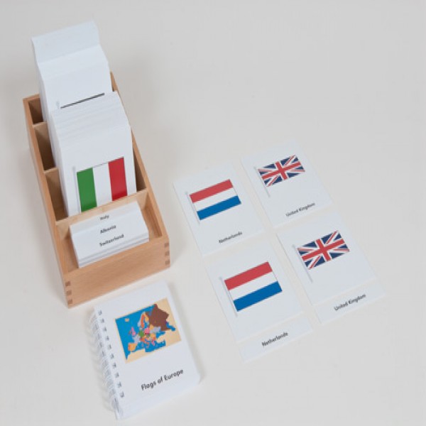 076201 - Bộ thẻ cờ các nước Châu Âu