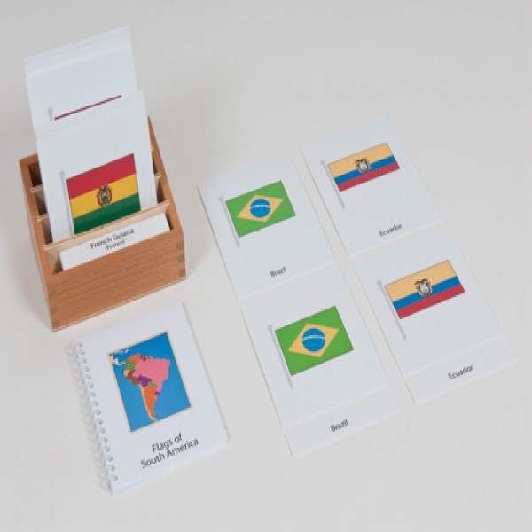 Bộ thẻ cờ các nước Nam Mĩ