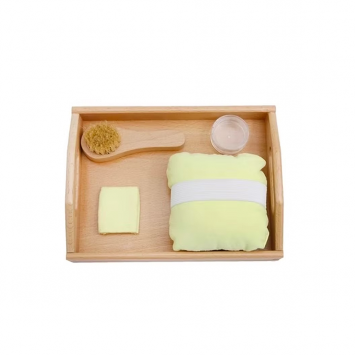 Polishing Shoes - Set Yellow