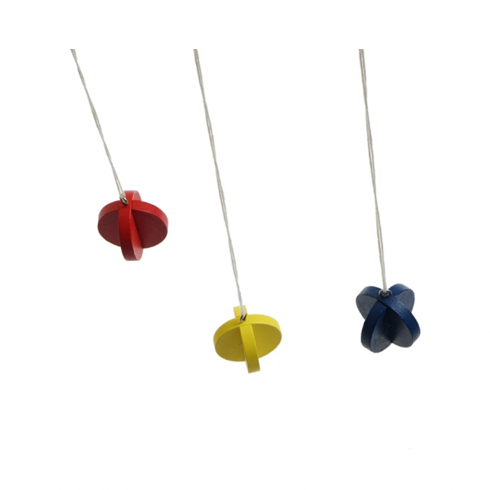 Ba Khối cầu Sơn màu từ 3 - 3,5 tháng (Three Colored Spheres)